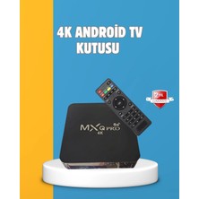 İsingir Shopping Android Tv Box 4K – 2gb Ram 16GB Rom, Kablosuz Wi-Fi Medya Oynatıcı