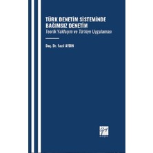 Gazi Kitabevi Türk Denetim Sisteminde Bağımsız Denetim Teorik Yaklaşım ve Türkiye Uygulaması