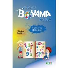 Fark Yayınları Etkinlikli Boyama Kitabı Harfler ve Rakamlar