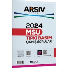 Marka Yayınları 2024 Msü Arşiv Serisi Tıpkı Basım Çıkmış Sorular Tamamı Video Çözümlü