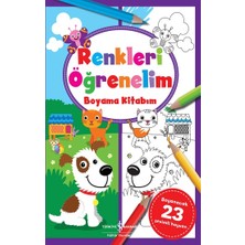 İş Bankası Kültür Yayınları Renkleri Öğrenelim Boyama Kitabım