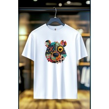 Book OrBook Bearx Unisex %100 Heavy Cotton Rahat Kalıp %100pamuk T-shirt