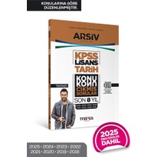 Marka Yayınları Kpss Lisans Tarih Konu Konu Çıkmış Sorular Son 8 Yıl Çıkmış Sorular (2025 Dahil)