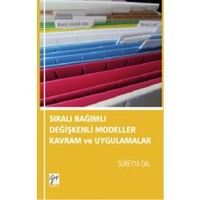 Gazi Kitabevi Sıralı Bağımlı Değişkenli Modeller Kavram ve Uygulamalar