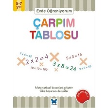 Mavi Kelebek Yayınları Evde Öğreniyorum - Çarpım Tablosu