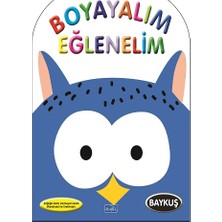 Parıltı Yayınları Boyayalım Eğlenelim - Baykuş