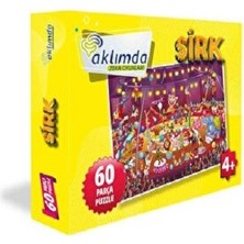Aklımda Zeka Oyunları 60 Parça Puzzle - Sirk