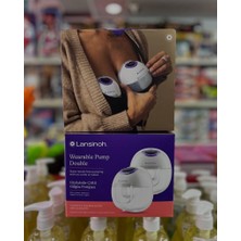 İsingir Shopping Giyilebilir Çiftli Göğüs Pompası