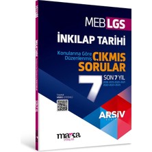 Marka Yayınları Lgs Inkılap Tarihi Konularına Göre Düzenlenmiş Son 7 Yıl Çıkmış Sorular