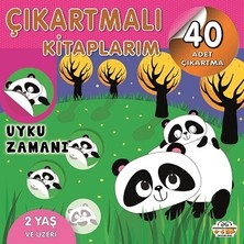 0-6 Yaş Yayınları Çıkartmalı Kitaplarım - Uyku Zamanı