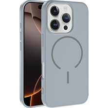 Cavora Iphone 16 Pro Kılıf Magsafe Şarj Özellikli Meta Kapak