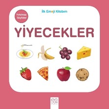 1001 Çiçek Kitaplar Ilk Emoji Kitabım - Yiyecekler