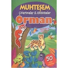 Parıltı Yayınları Muhteşem Çıkartmalar ve Aktiviteler : Orman