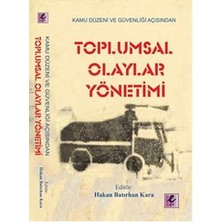 Efil Yayınevi Toplumsal Olaylar Yönetimi