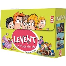 Timaş Çocuk Levent Iz Peşinde 6 Set (5 Kitap) Mustafa Orakçı Yazarından Eğlenceli Hikayeler
