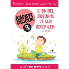 Uğurböceği Yayınları Kafayı Çalıştır 12 - Ilişkisel Düşünme ve Algı Becerileri (Zor Seviye)