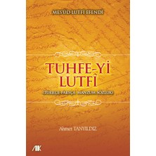 Akademik Kitaplar Tuhfe-Yi Lutfi