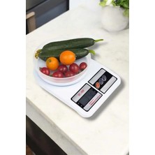 Pileli Store Net LCD Ekran ve Otomatik Kapanma Özelliği Ile Uzun Ömürlü Dijital Mutfak Tartısı