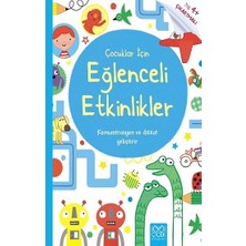 1001 Çiçek Kitaplar Çocuklar Için Eğlenceli Etkinlikler - Çıkartmalı