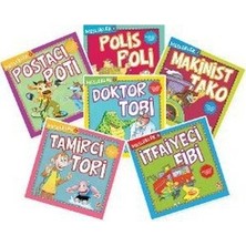 Timaş Çocuk Meslekler Set (6 Kitap Takım)