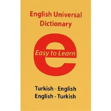 Evrensel İletişim Yayınları English Universal Dictionary - Easy To Learn