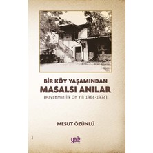 Yade Yayınları Bir Köy Yaşamından Masalsı Anılar
