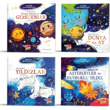 Dikkat Atölyesi Yayınları Ilk Okuma Uzay Hikayeleri 4'lü Set