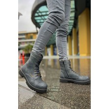 Ronanna CH009 - Cst Military Erkek Bot Antrasıt