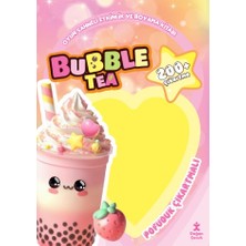 Doğan Çocuk Bubble Tea – Pofuduk Çıkartmalı Etkinlik Kitabı