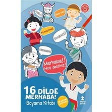 Doğan Kitap 16 Dilde Merhaba Boyama Kitabı