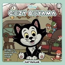 Beta Kids Disney Cozy Boyama, Sevimli ve Rahatlatıcı Boyama Kitabı - Hayvanlar