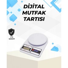 Pileli Store Hassas Tartım Için Dijital Mutfak Terazisi – 10KG / 1g
