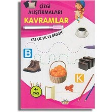 0-6 Yaş Yayınları Çizgi Alıştırmaları Kavramlar