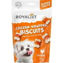 Royalist Chicken - Wrapped Köpek Bisküvileri 100GR Tavuklu