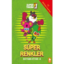 Eksik Parça Yayınları Süper Renkler Boyama Kitabı - 4- Süper 1 Takım