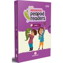 Redhouse Peapod Readers İngilizce Hikaye Seti 1 Kutulu Ürün Redhouse Yayınları Ciltsiz Kitaplar