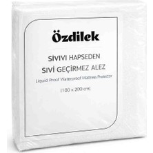 Özdilek Sıvı Geçirmez Alez | %100 Pamuk Üst Yüzey | Fitted Lastikli Yatak Koruyucu | Nefes Alabilir | Terletmez | Anti Alerjik