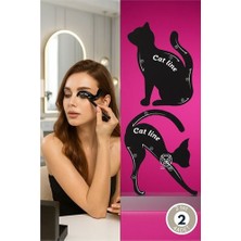 İlkyaz Fashion Alessandra Vante Serisi 10 Formlu Kedi Gözü Eyeliner Şablonu - 4 Lü Profesyonel Set 722908 Ilkyz