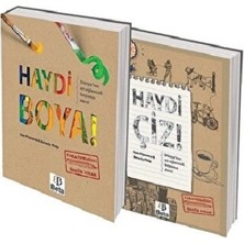 Beta Kitap Haydi Boya - Çiz Seti 2 Kitap