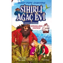 Domingo Yayınevi Sihirli Ağaç Evi -Çizgi Roman- 4: Korsanların Hazinesi Mary Pope Osborne Ciltsiz