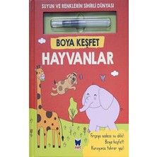 Net Çocuk Yayınları Boya Keşfet-Hayvanlar