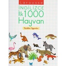 Mavi Kelebek Yayınları Larousse Ingilizce Ilk 1000 Hayvan