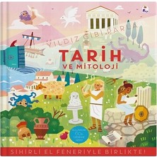 İndigo Çocuk Yıldız Gibi Parla – Tarih ve Mitoloji  (Sihirli El Feneriyle Birlikte) (Board Book)