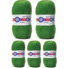 Toyigoo 5 Adet Festival Simli Örgü Ipi Yünü Renk NO:235 TYG-84037RS