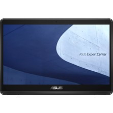 AyrStore Asus E1600WKA-N8256B0D, Intel N4500, 15,6&amp;quot;  Dokunmatik Hd Ekran, 8gb Ram, 256GB Ssd, Wi-Fi, Hdmı, Type-A, Type-C, Paylaşımlı Ekran Kartı, Free Dos, All In One Pc, (Black)