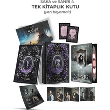 Ephesus Yayınları Saka ve Sanrı 4 Tek Kitaplık Yan Boyamalı Kutu Maral Atmaca Yazarıyla Ciltli