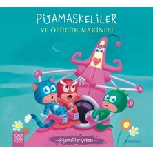 1001 Çiçek Kitaplar Pijamaskeliler ve Öpücük Makinesi