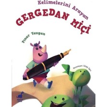 Dinozor Çocuk Kelimelerini Arayan Gergedan Miçi
