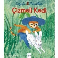 1001 Çiçek Kitaplar Değerli Masallar - Çizmeli Kedi