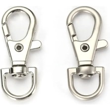 Orhan Çanta 1 Cm 1000 Adet Balık Kanca Nikel (Gümüş) - Metal Çanta ve Cüzdan Askı Klipsi